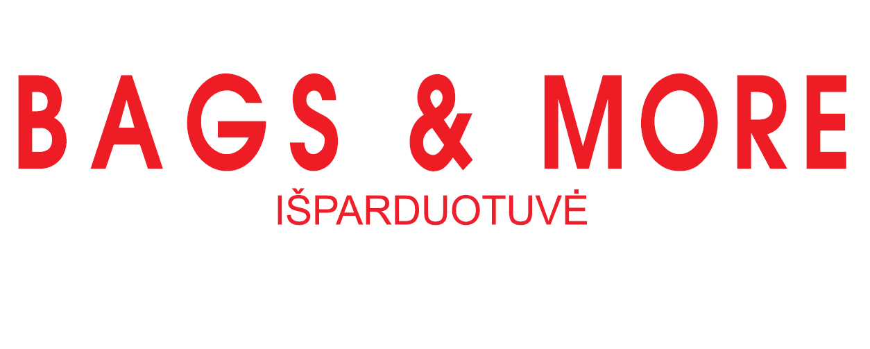 BAGS & MORE išparduotuvė